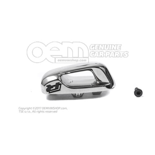 Fekete/króm sapka 5G0959893F FOD