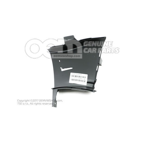 Légvezető szatén fekete 5LA121764B 9B9