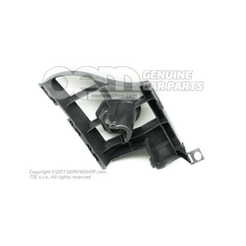 Konzol szatén fekete 5L0807056A 9B9