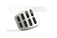 Kuplung pedálbetét szatén fekete 8N0721174A 9B9 (2)