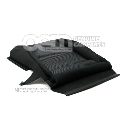 Üléshuzat (szövet/műbőr) titánfekete/hinta 5NA881405J NZX