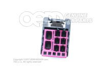 Lapos érintkezőház érintkezőzárral 6Q0959383 (2)