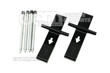 1 készlet rögzítő alkatrészek tárcsafékbetétekhez 6LL698295 (1)