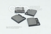 1 készlet fékbetét tárcsafékhez 4S0698451AJ