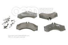 1 db fékbetét készlet tárcsafékhez Volkswagen LT, LT 4x4 2D 2D0698151A 1 db fékbetét készlet tárcsafékhez Volkswagen LT, LT 4x4 2D 2D0698151A
