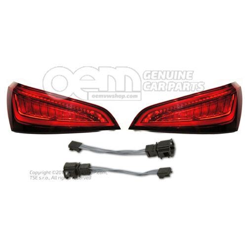 Eredeti Facelift LED hátsó lámpakészlet 8R0945093C 8R0945094C OEM01455279