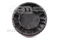 Beállító gomb szatén fekete 1J0881671H 9B9 (1)