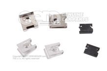 1 szett rögzítő alkatrészek a légterelőhöz 8P0898051A 1 szett rögzítő alkatrészek a légterelőhöz 8P0898051A