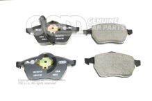 1 készlet: fékbetétek kopásjelzővel tárcsafékhez 1J0698151K