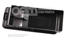 Szatén fekete kapcsoló szegély 6R0867255J 9B9 (1)