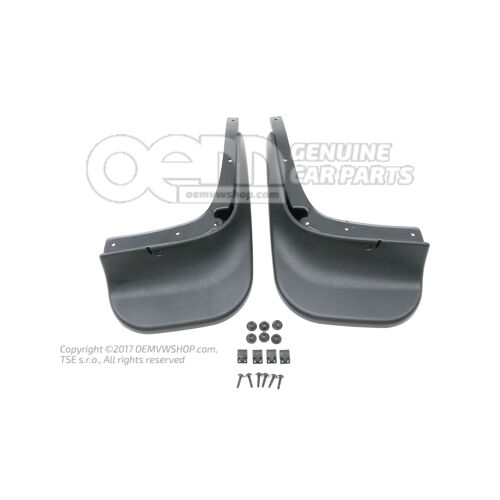 1 szett: sárfogók (bal és jobb) Volkswagen Touran 1T3 1T0075101A