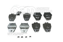 1 készlet fékbetét tárcsafékhez Volkswagen Phaeton 3D 3D0698151B