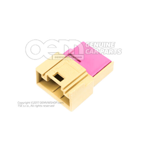 Lapos érintkezőház érintkezőzárral 6Q0972716A