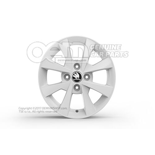 Alumínium felni fehér Skoda Citigo 1S 1ST071494E FM9