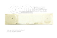 Króm feliratú Skoda Citigo 1S 1ST853687B 2ZZ (1)