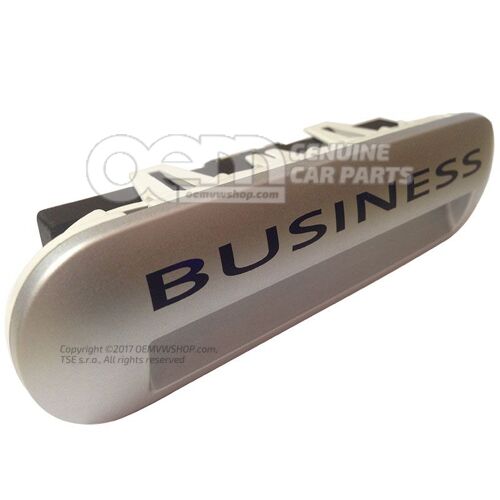 Bejárati világítás ezüst metál felirattal Volkswagen Transporter/Caravelle/Multivan 7H 7E5947415D 72A