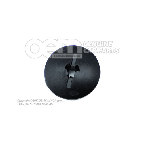 Clip nut soul (fekete) 4A5853909  4PK