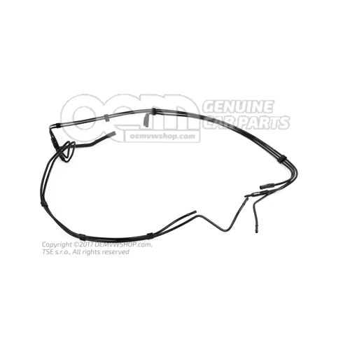 1 db Audi A8/S8 Quattro 4E vákuumcső garnitúra 4E0133710C