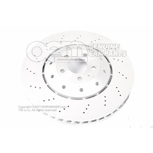 Féktárcsa (szellőztetett) Audi RS6/RS6 plus/Avant Quattro 4F 4F0615301L