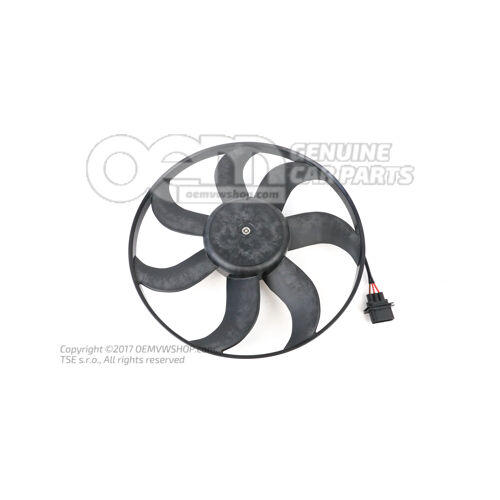 Radiátor ventilátor 6Q0959455AD