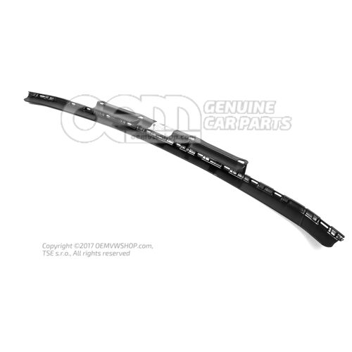 Huzat szaténfekete Audi TT/TTS Coupe/Roadster 8S 8S0807217A 9B9