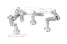 Ovális fejű süllyesztett csavar M8X25 N  90701301