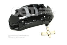 4H0615108E Audi A8/S8 quattro fekete féknyereg fékbetétek nélkül 400x38mm jobb első 4H0615108E 4H0615108E Audi A8/S8 quattro fekete féknyereg fékbetétek nélkül 400x38mm jobb első 4H0615108E