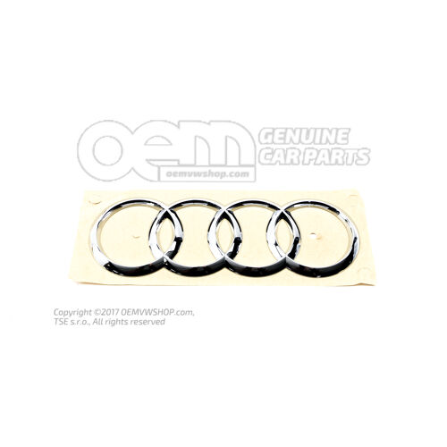 AUDI embléma króm 4G9853742  2ZZ