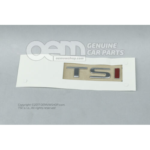 Felirat chrome/chrome/red 5P0853687D GQF