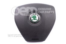 Légzsák egység a kormányhoz fekete 5J0880201E 3X1