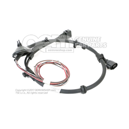 Vezetékkészlet sebességérzékelőhöz és elektromechanikus rögzítőfékhez 4F0972253M
