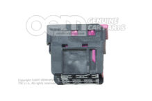 Lapos érintkezőház érintkezőzárral 6Q0959383 (1)