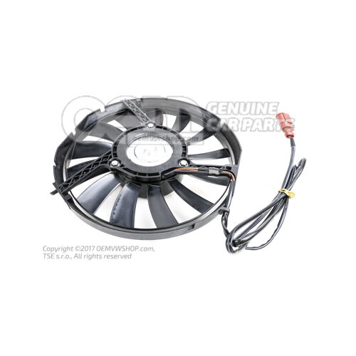 Radiátor nyomású ventilátor 4B3959457