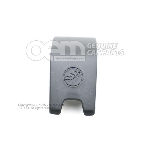 Borító szablya (fekete) 8V0887187  4PK