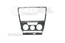 Kártya kapcsolóhoz szatén fekete 1Z0858069  9B9 (1)