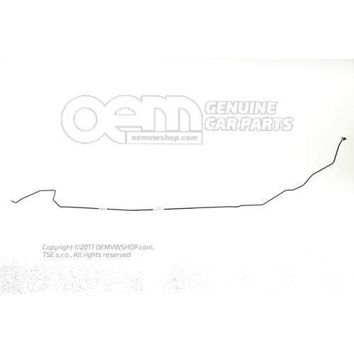Fékcső a hidraulikától a fékcsőig Audi TT/TTS Coupe/Roadster 8N 8N0614741AB