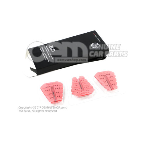 Utántöltő csomag audi singleframe aroma adagolóhoz a csomag tartalma 81A087009A