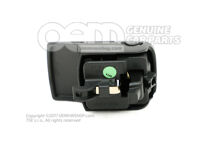 Kesztyűtartó nyitó mechanizmus, titán fekete 1ST857147B 82V (1)