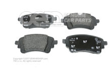 1 készlet fékbetét tárcsafékhez 4M0698451BC (1)