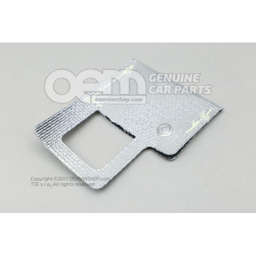 Hővédő hüvely kipufogó csappantyú vezérlő egység mérete 157X80MM 03L971461B