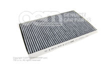 Szűrőbetét szag- és károsanyag-szűréssel 4B0819439A