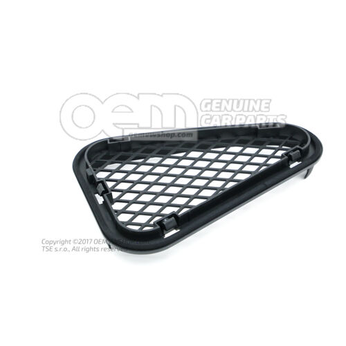 Légbeszívó rács lélek (fekete) 420819104A 4PK