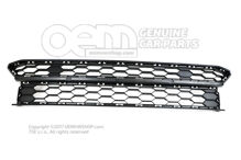 Szellőzőrács szatén fekete Volkswagen Amarok 2H 2H6853677  9B9