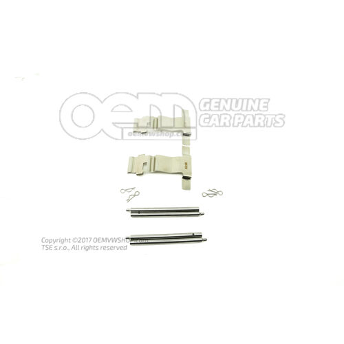 1 szett rögzítőelemek 4F0698269A