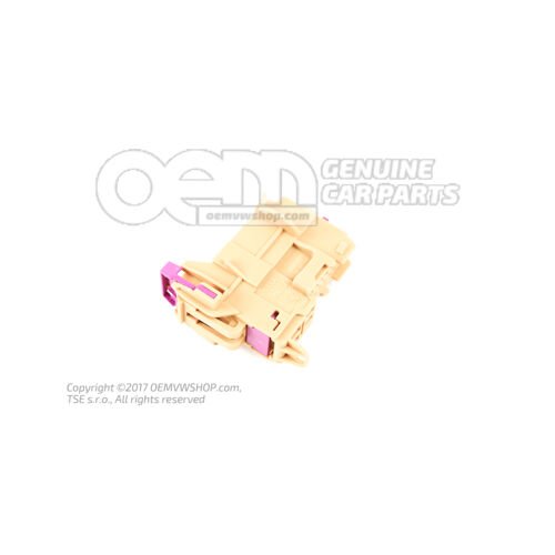 Lapos érintkezőház érintkezőreteszelő mechanizmussal a/b oszlop 8H0972701