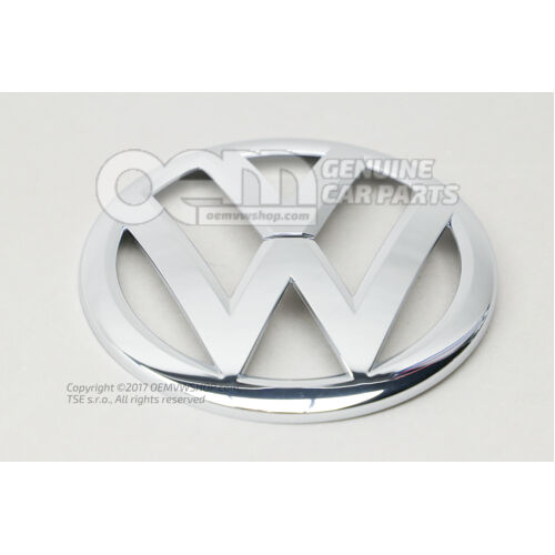 VW embléma magas krómozással 5G0853601  2ZZ