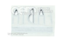 Felirat króm/piros/fekete Skoda Fabia 6Y 6Y0853687AKKTP (1)