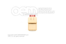 Lapos érintkező ház csatlakozó darab ablakemelő motor 5Q0972703A