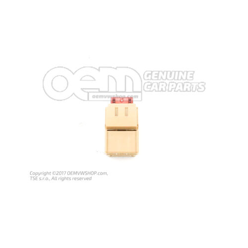 Lapos érintkező ház csatlakozó darab ablakemelő motor 5Q0972703A