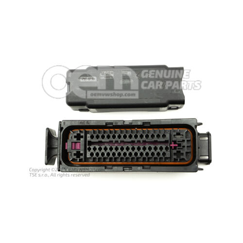 Lapos érintkezőház érintkezőreteszelő mechanizmussal, abs vezérlőegységgel 6Q0973047